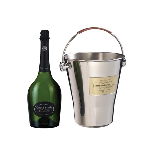 Laurent Perrier Grand Siecle Champagne 75cl And Ice Bucket Set